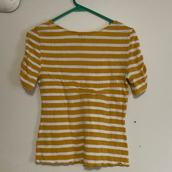 Ana yellow and white striped shirt - Picture 2 of 3